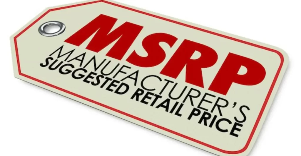 msrp meaning